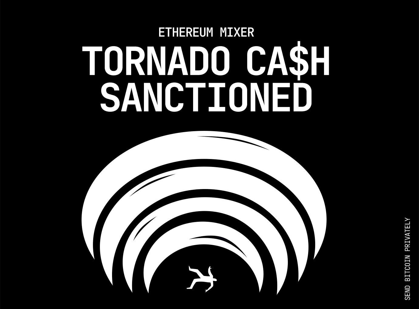 Ethereum mixer Tornado sanctioned
